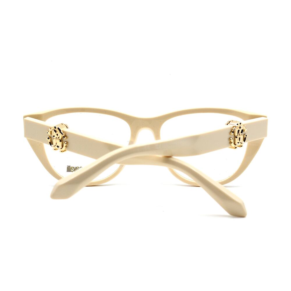 NEW ROBERTO CAVALLI VRC045 09X7 IVORY WOMEN'S EYEGLASSES FRAME - Picture 5 of 10